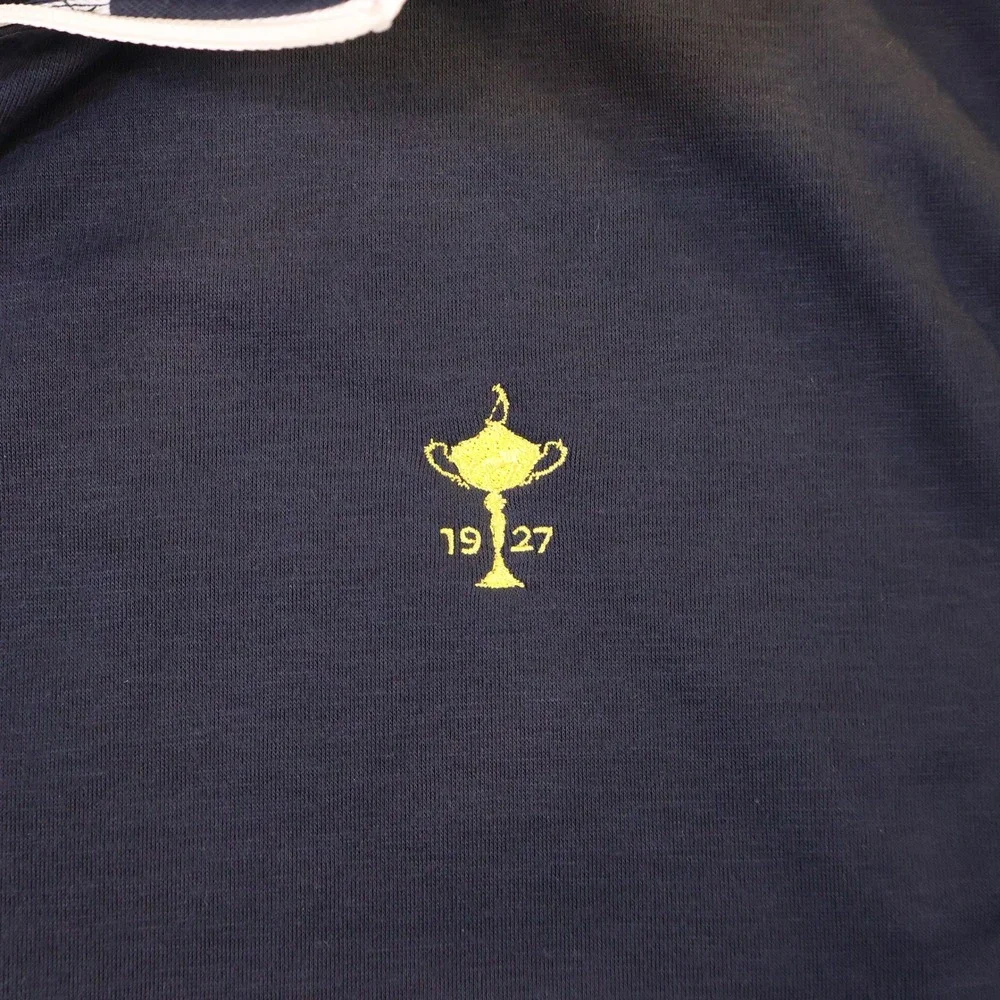 FootJoy Mens XL Golf Vest Navy Blue Ryder Cup 1927 Full Zip Performance 29045